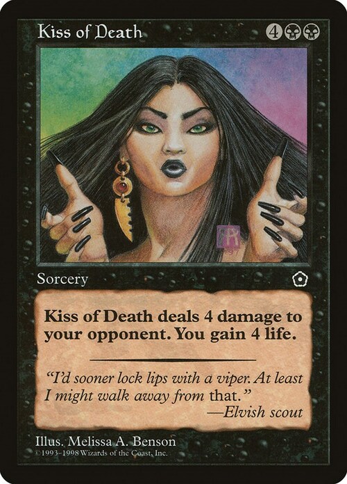 Kiss of Death Card Front
