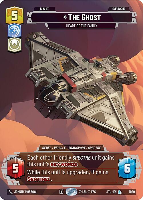 The Ghost - Heart of the Family Card Front