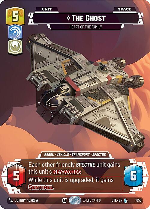 The Ghost - Heart of the Family Card Front