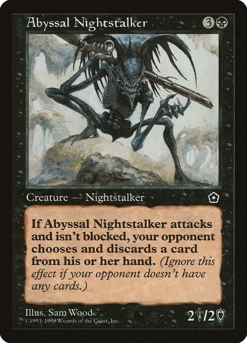 Abyssal Nightstalker Card Front