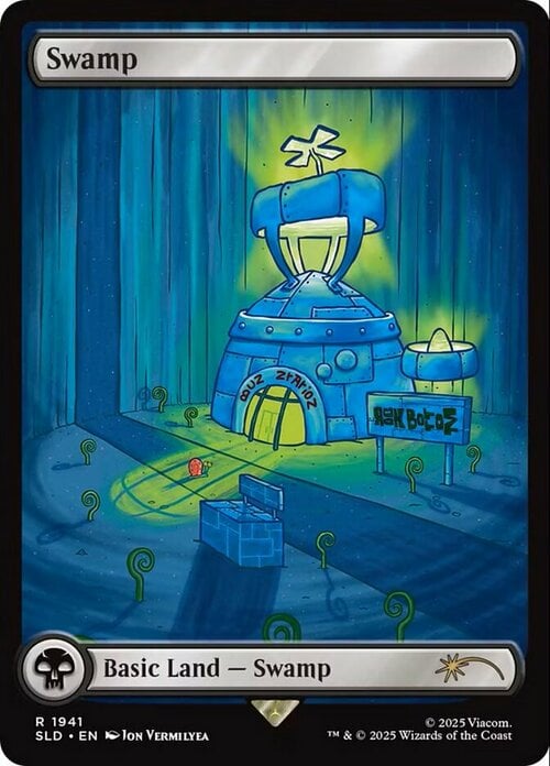 Swamp Card Front
