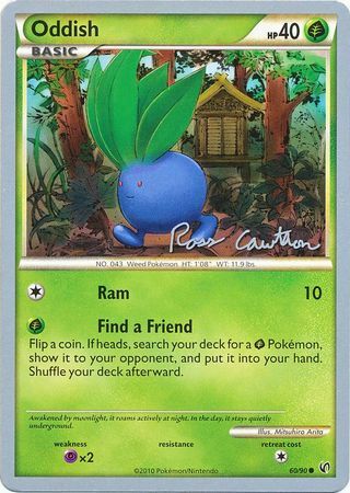 Oddish Card Front