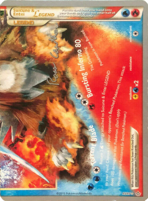Suicune & Entei LEGGENDA Card Front