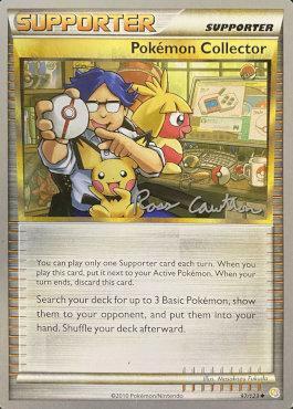 Pokemon Collector Card Front