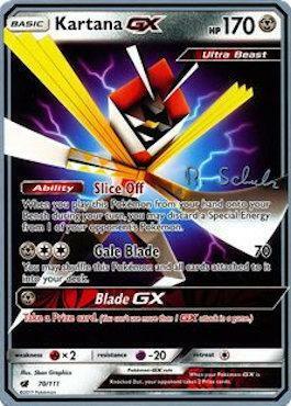 Kartana GX Card Front