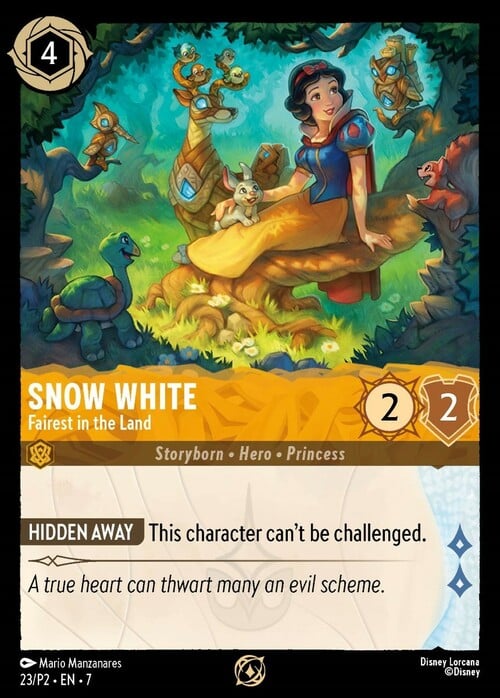 Snow White - Fairest in the Land Card Front