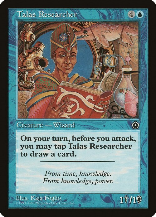 Talas Researcher Card Front