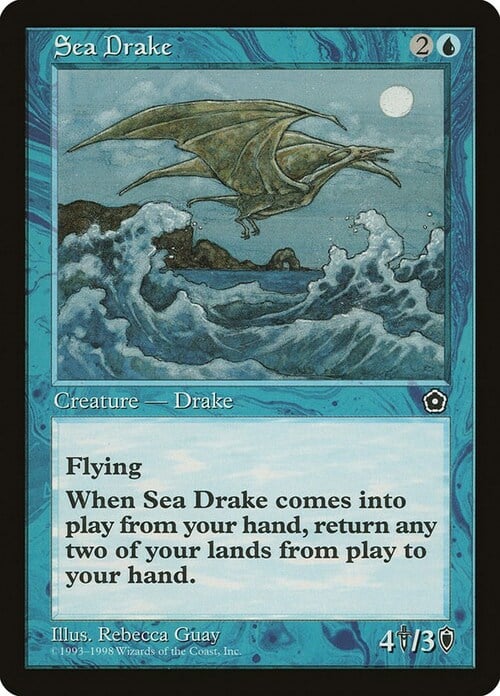 Sea Drake Card Front