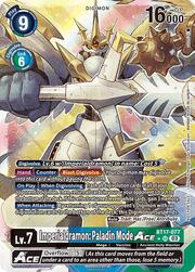 Imperialdramon: Paladin Mode Ace · Limited Card Pack | Winner BT17-077w