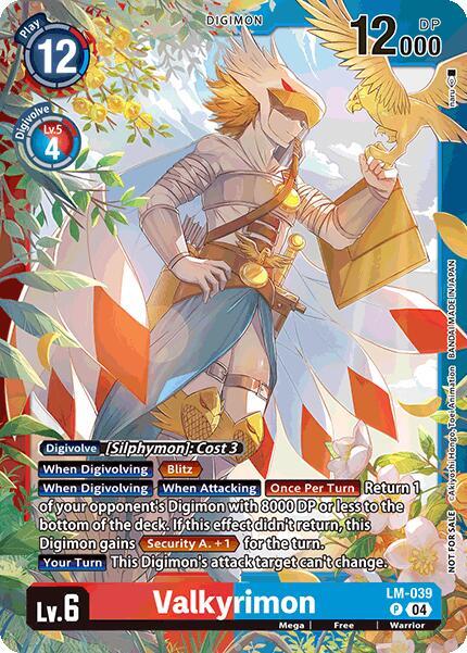 Valkyrimon Card Front