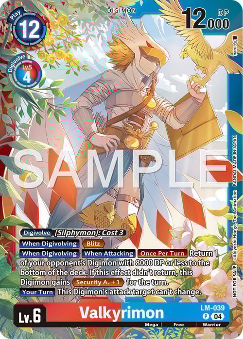 Valkyrimon Card Front