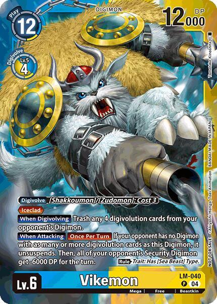 Vikemon Card Front