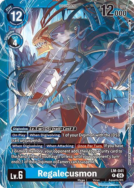 Regalecusmon Card Front