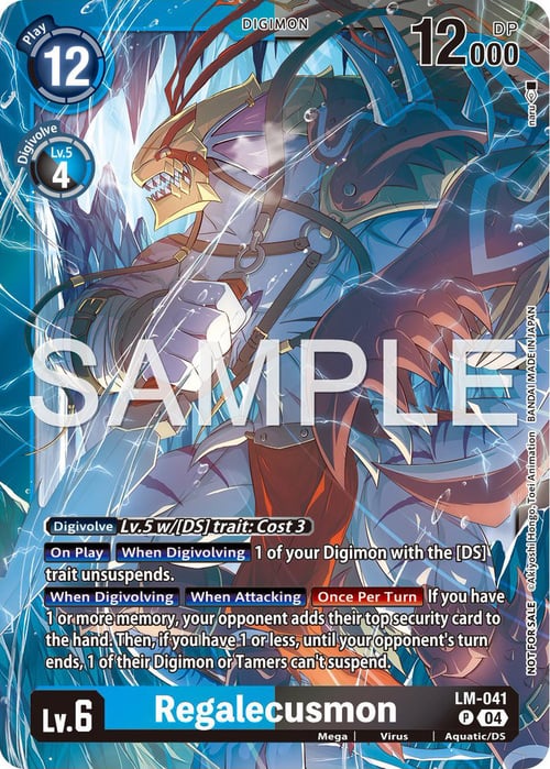 Regalecusmon Card Front