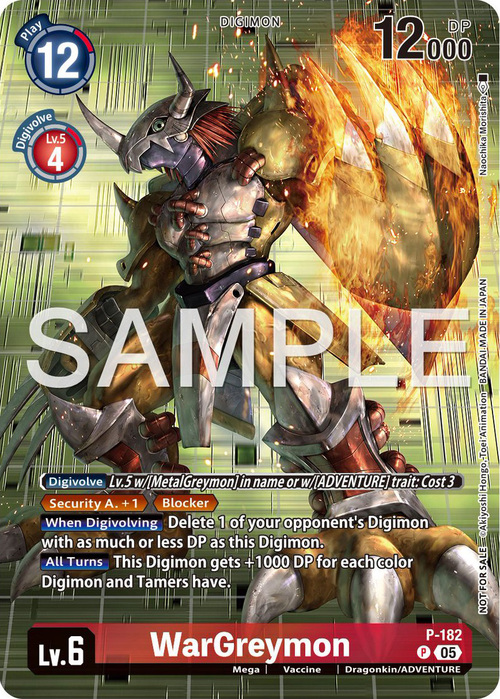 WarGreymon Card Front