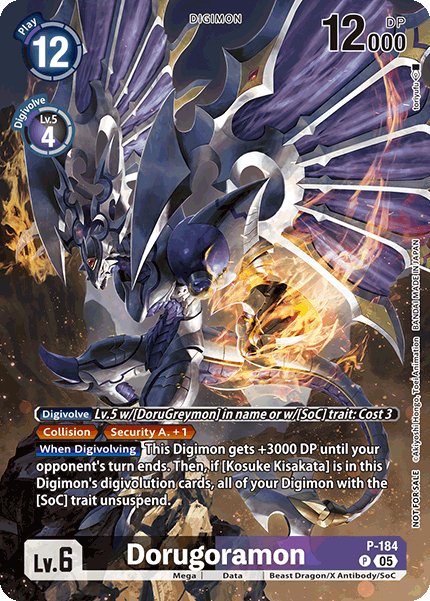 Dorugoramon Card Front