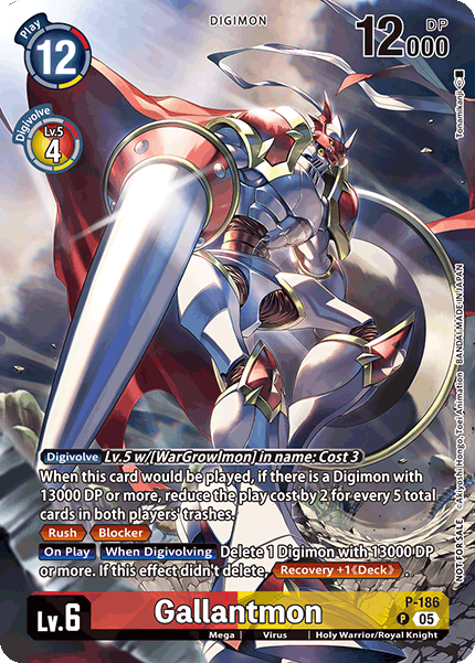 Gallantmon Card Front