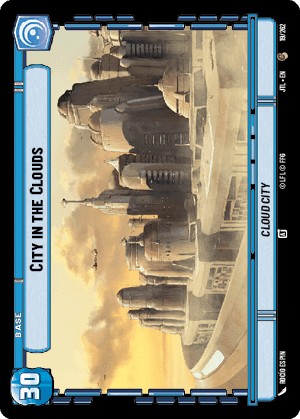 City in the Clouds // Shield Card Front