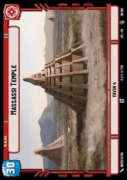 Massassi Temple // TIE Fighter Card Front