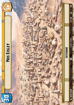 Mos Eisley // X-Wing Card Front