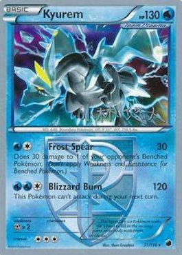 Kyurem [Outrage | Glaciate] Card Front