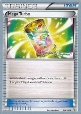 Mega Turbo Card Front