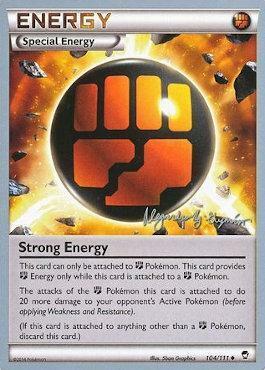 Energia Vigore Card Front