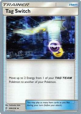 Tag Switch Card Front