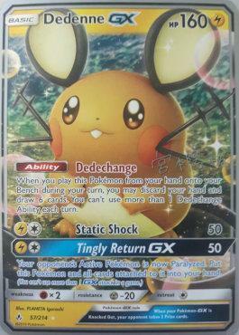 Dedenne GX Card Front