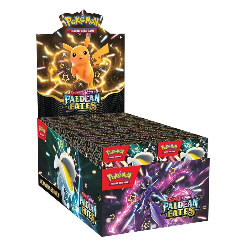 Paldean Fates Booster Bundle Display