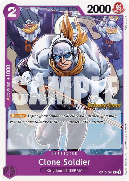 Clone Soldier Card Front