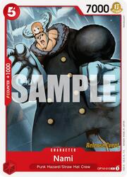 Nami · Pre-Release Stamp OP10-013