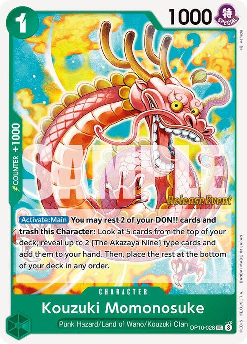 Kouzuki Momonosuke Card Front