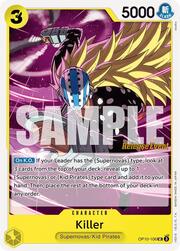Killer · Pre-Release Stamp OP10-106