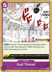 God Thread · Pre-Release Stamp OP10-079