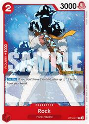 Rock · Pre-Release Stamp OP10-017