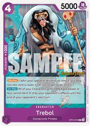 Trebol · Pre-Release Stamp OP10-070