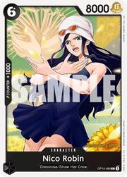 Nico Robin · Pre-Release Stamp OP10-089