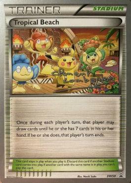 Spiaggia Tropicale Card Front