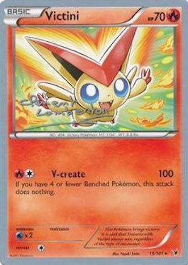 Victini [Victory Star | Stored Power] Card Front
