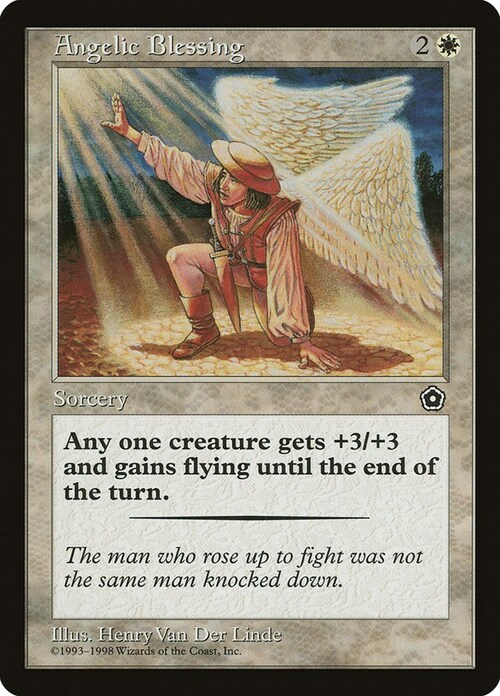 Angelic Blessing Card Front