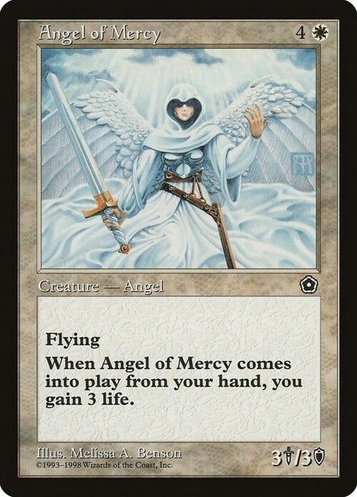 Angel of Mercy Card Front