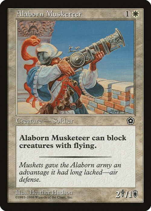 Alaborn Musketeer Card Front