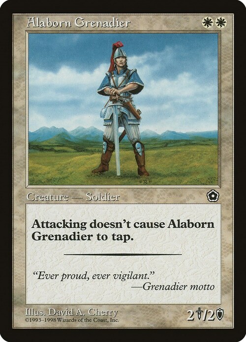 Alaborn Grenadier Card Front