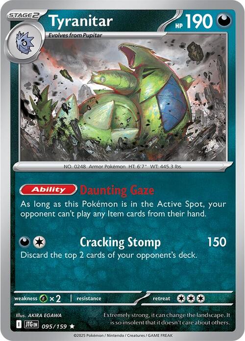 Tyranitar Card Front