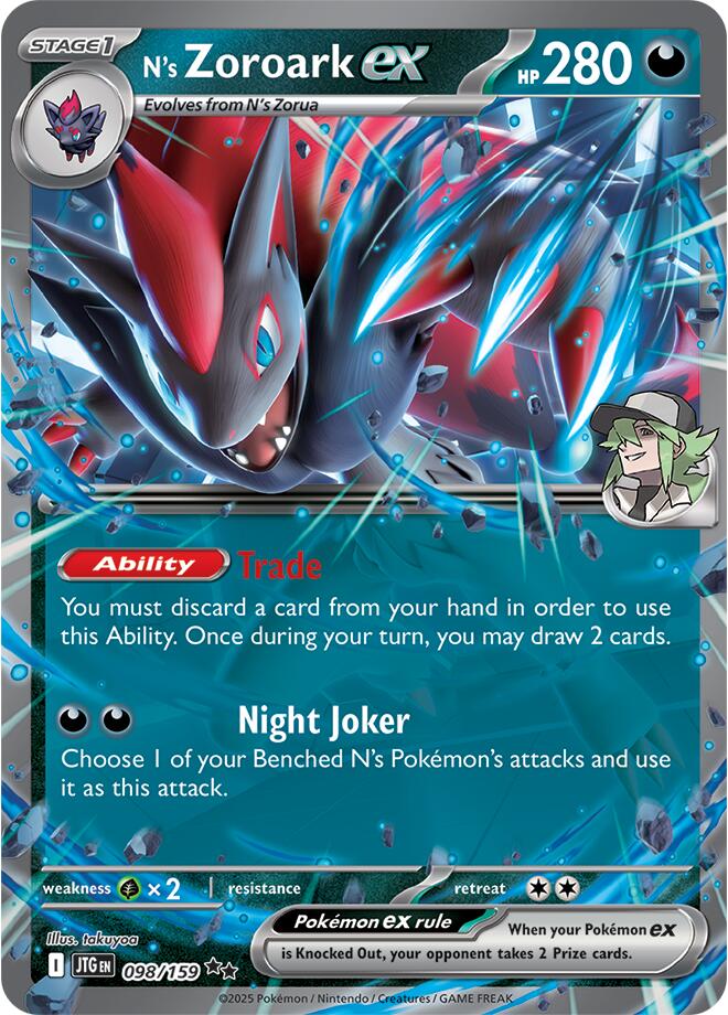 Zoroark di N ex Avventure Insieme | Pokémon | CardTrader
