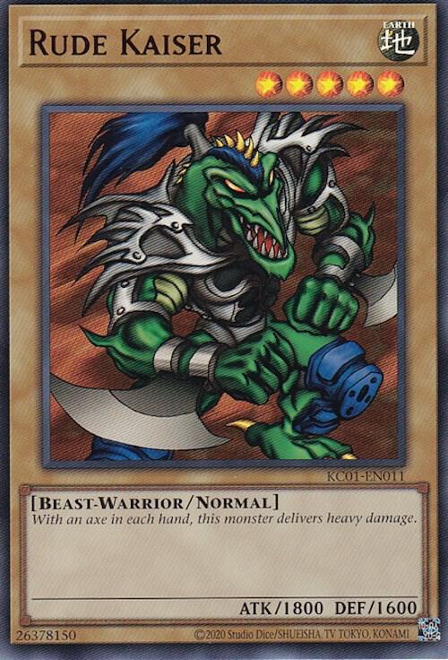 Rude Kaiser Card Front