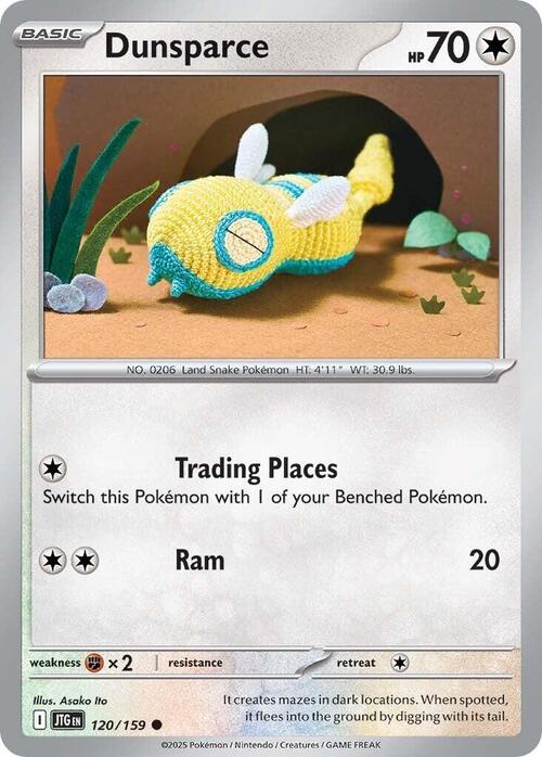 Dunsparce Card Front