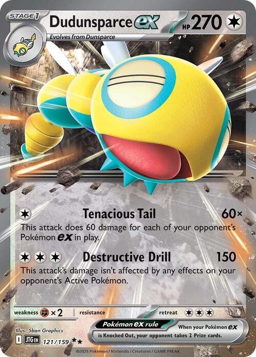 Dudunsparce ex Card Front