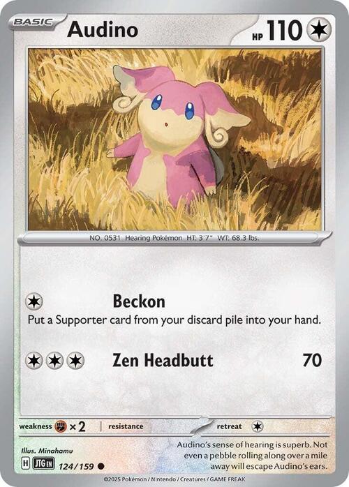 Audino Card Front